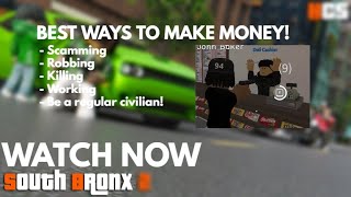BEST WAYS TO MAKE MONEY IN ROBLOX SOUTH BRONX (+10000) screenshot 3