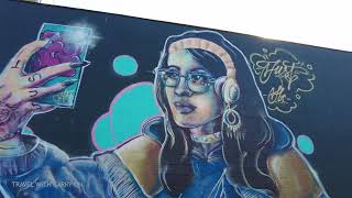 【4K】Alaska Walking Tour - Street Art Tour Anchorage, USA🇺🇸