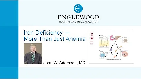 Iron Deficiency  More Than Just Anemia John W. Ada...