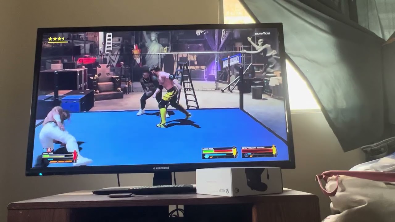 The Vision Brawls With Jimmy Uso Backstage 2k25