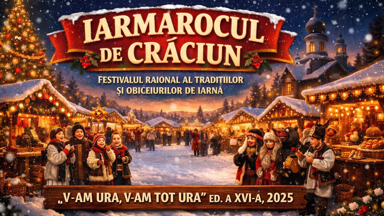 Festivalul Obiceiurilor și Tradițiilor de Iarnă „V-am ura, v-am tot ura” | Ediția a XVI-a, (2025)