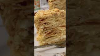 КЛАСИКА | НАПОЛЕОН | СМАК ДИТИНСТВА торт наполеон torta  shortvideo delicious