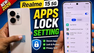 Realme 15 5g App Lock Setting ✅ How to app Lock on Realme 15 5g | Hide Apps Setting   screenshot 2
