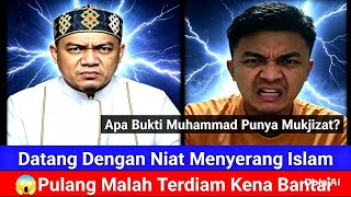 Datang Serang Islam, Pulang Bungkam Tak Bisa Jawab! Mana Bukti Muhammad Punya Mukjizat?