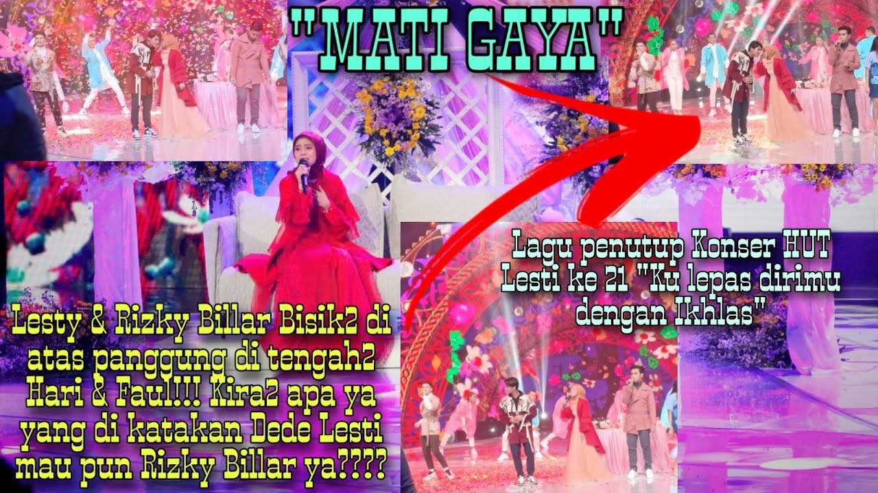 Seru banget, Lesti, Rizky Billar, Hari,\u0026 kawan2 nyanyikan lagu \