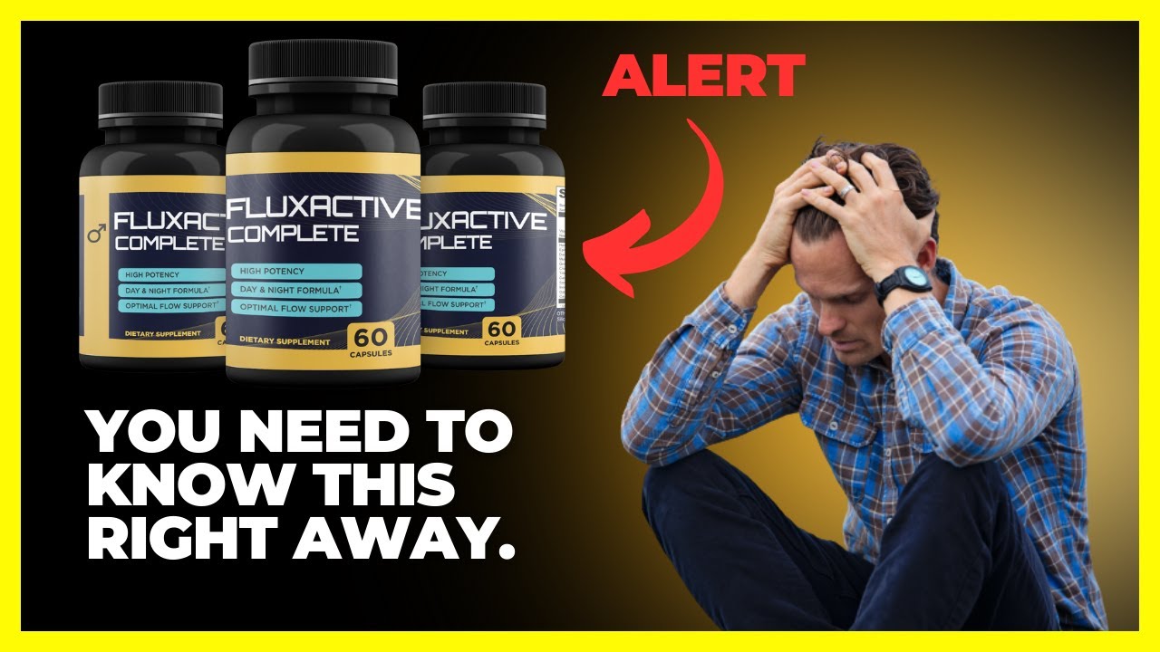Fluxactive The Whole Truth Is Fluxactive any good Does fluxactive really work