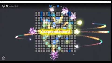 [WR] Microsoft Minesweeper Intermediate 16x16 (Same Board) in 31 seconds