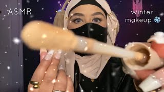Doing Your Winter Makeup ASMR ❄️🌨️
