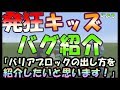 【wiiuマイクラ】キッズによるバリアブロックの出し方やバグ紹介がカオスｗｗｗ