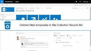 Delete a SharePoint site