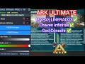 MODE MENU PARA ARK ULTIMATE COM MAPAS DESBLOQUEADOS CHAVES INFINITAS
