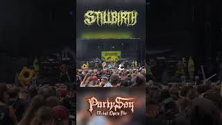 Stillbirth circle pit at Party.San Festival 2024 🔥 #shorts