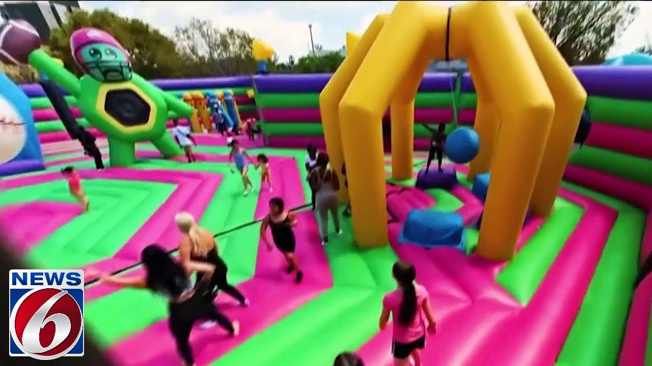 'Bounce the City' is popping up at the Florida Mall