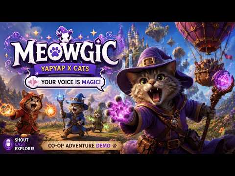 Video thumbnail: Meowgic Demo Walkthrough and First Level