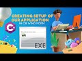 creating setupexe file of application in c# windows form