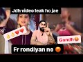 Leak viral video // Reaction video on chuni meri rang de lalariya mere yaar di gaddi de nal di
