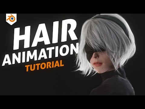 Blender Hair Simulation Tutorial | Hair Animation Tutorial