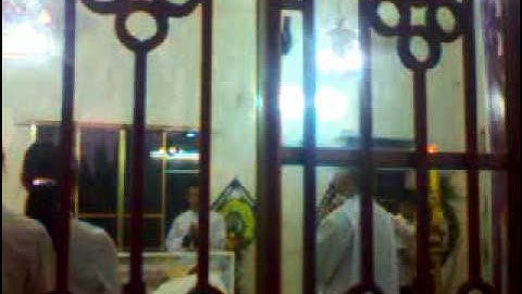 Thi hài Đức cha Giuse Hoàng Văn Tiệm