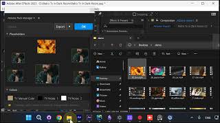 How to Edit Retro TV in Dark Room (After Effects Tutorial)