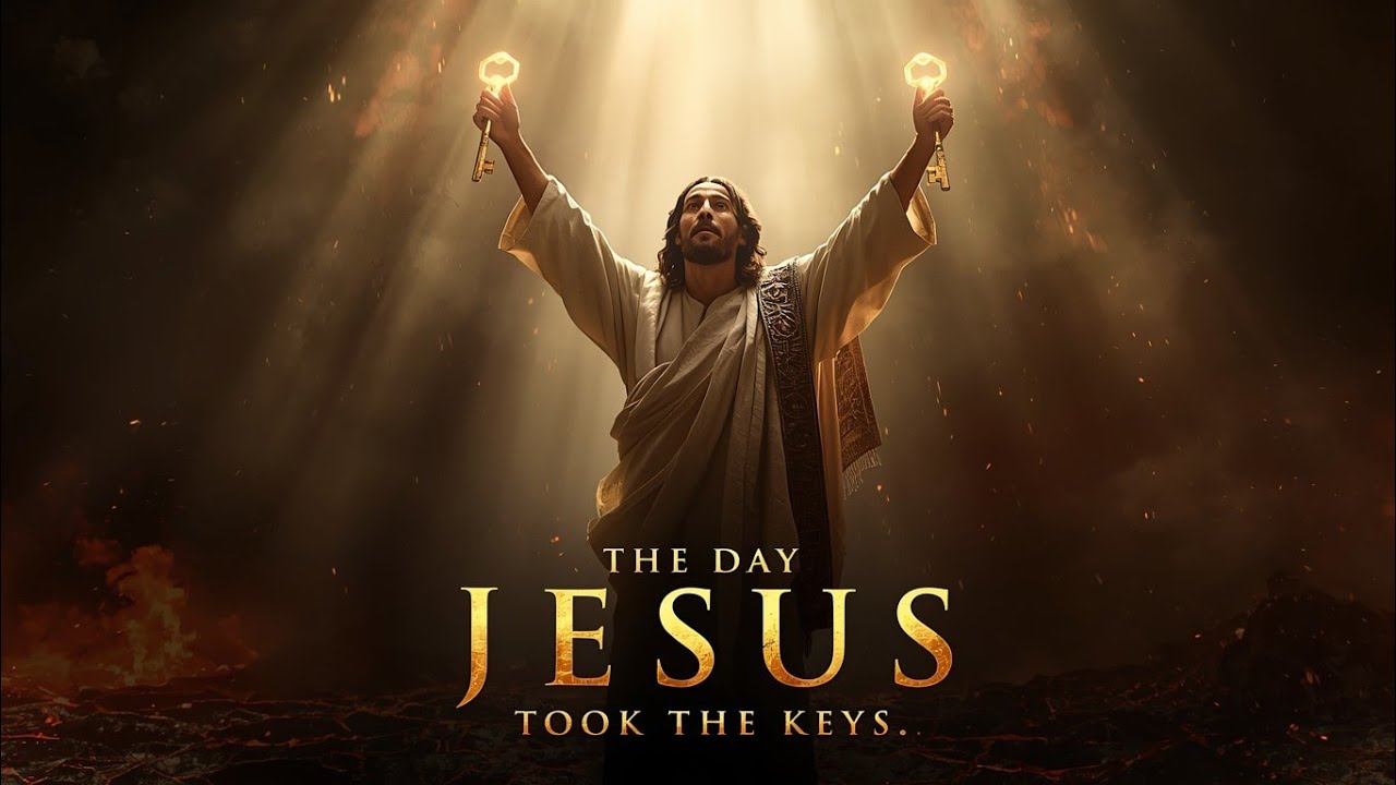 Jesus takes back the key of death and hell - YouTube