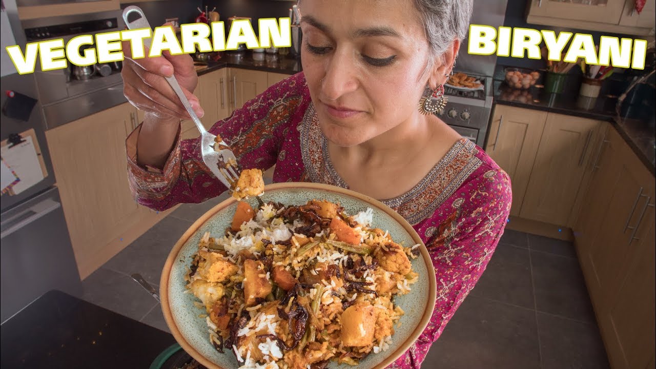 VEG BIRYANI! How to make Vegetable biryani | Vegetarian Biryani | Food with Chetna