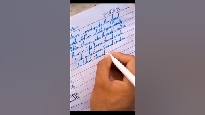 Best writing Improve English handwriting