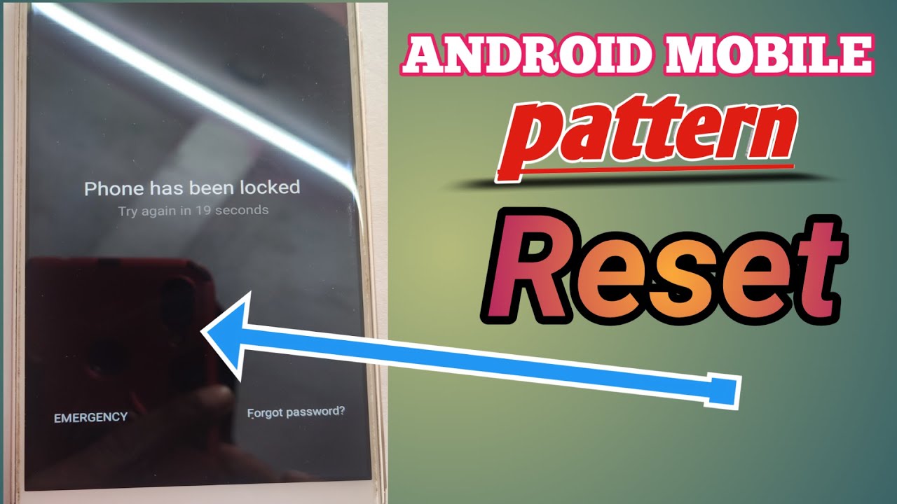 redmi 4 4x pattern unlock