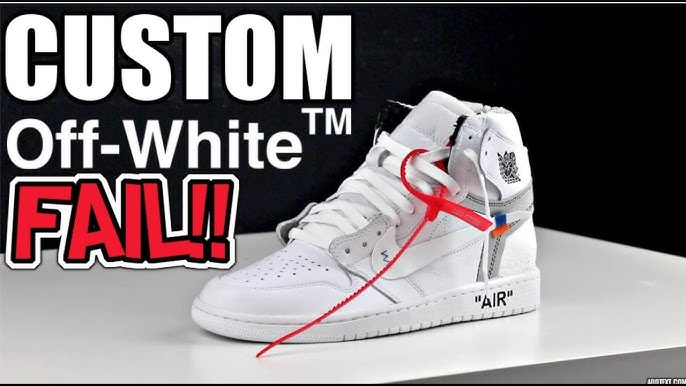 Off-Louis LV Custom Nike Air Jordan 1 High