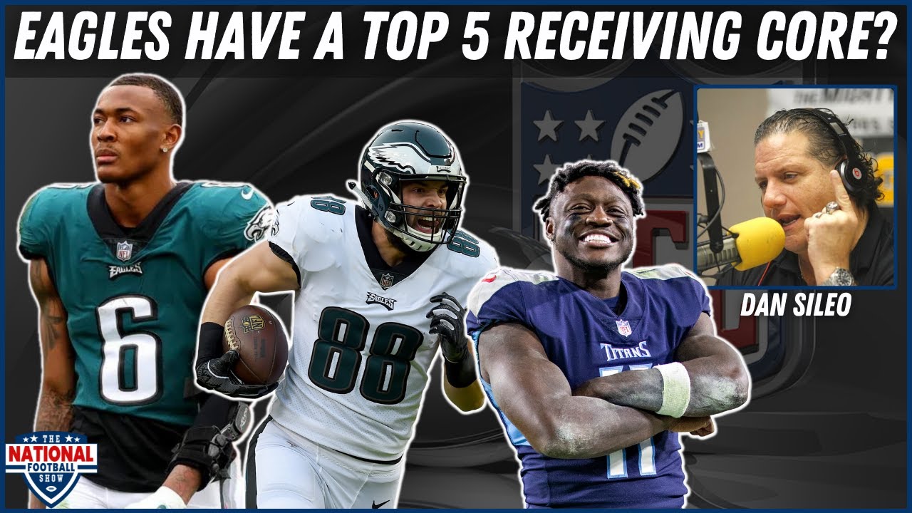 PFF Ranks Eagles WR Corps Top 5 in the NFL? | Dan Sileo Reacts | JAKIB Sports
