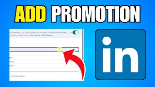 How To Add Promotion on Linkedin (2026) New Method