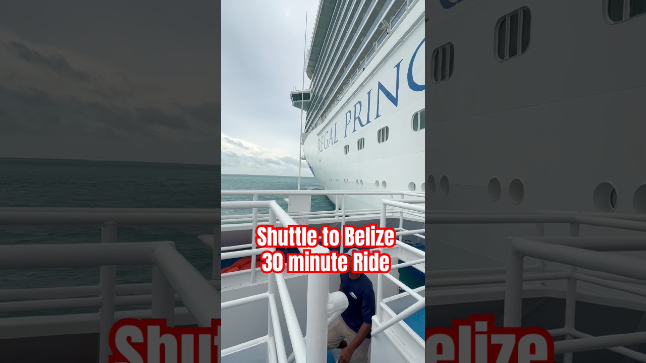 Shuttle Ride To Belize #travel #crew #adventure #shiplife #cruiselife #cruise #onboard ard
