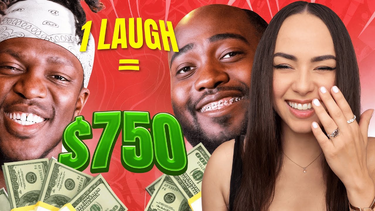 TRY NOT TO LAUGH WITH KSI AND JIDION - REACTION