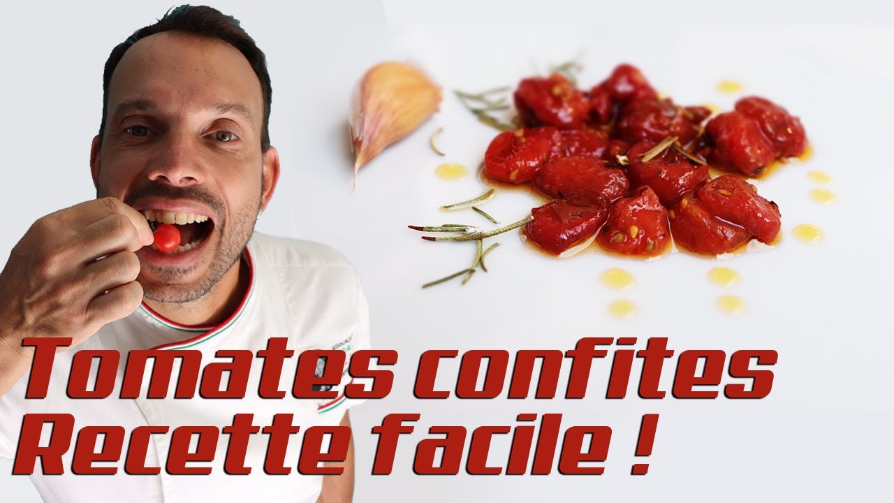 Comment réaliser des tomates confites très facilement ( recette d'Alain Ducasse)