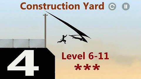 Vector - Gameplay Part 4 - Construction Yard Level 6 - 11 ★★★ || (iOS, Android)