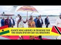 Asante kings arrival sets the bar high for trinidads emancipation celebrations ashanti asante