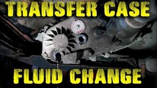 Transfer Case Drain & Fill on Jeep Cherokee XJ (NP231)