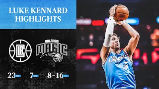 Luke Kennard (23 PTS, 7 3PM) had a career night vs Orlando Magic| LA Clippers