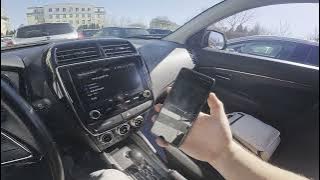 How to Play Music From Smartphone in MITSUBISHI ASX I Facelifting ( 2010 – 2021 )