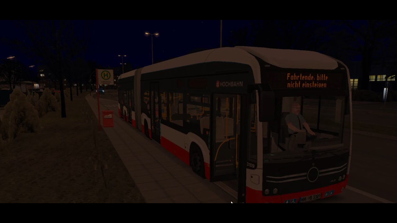 OMSI 2 Hamburg Linie 20 Modern von S-Rübencamp - Altona Bahnhof