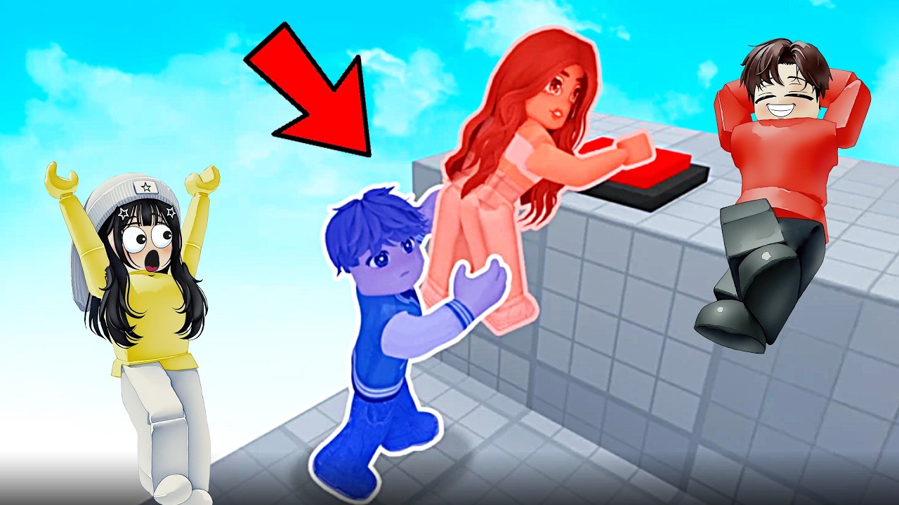 Yuta Mio dan Kayuma main kerja sama tim teka teki obby tiga pemain - Roblox