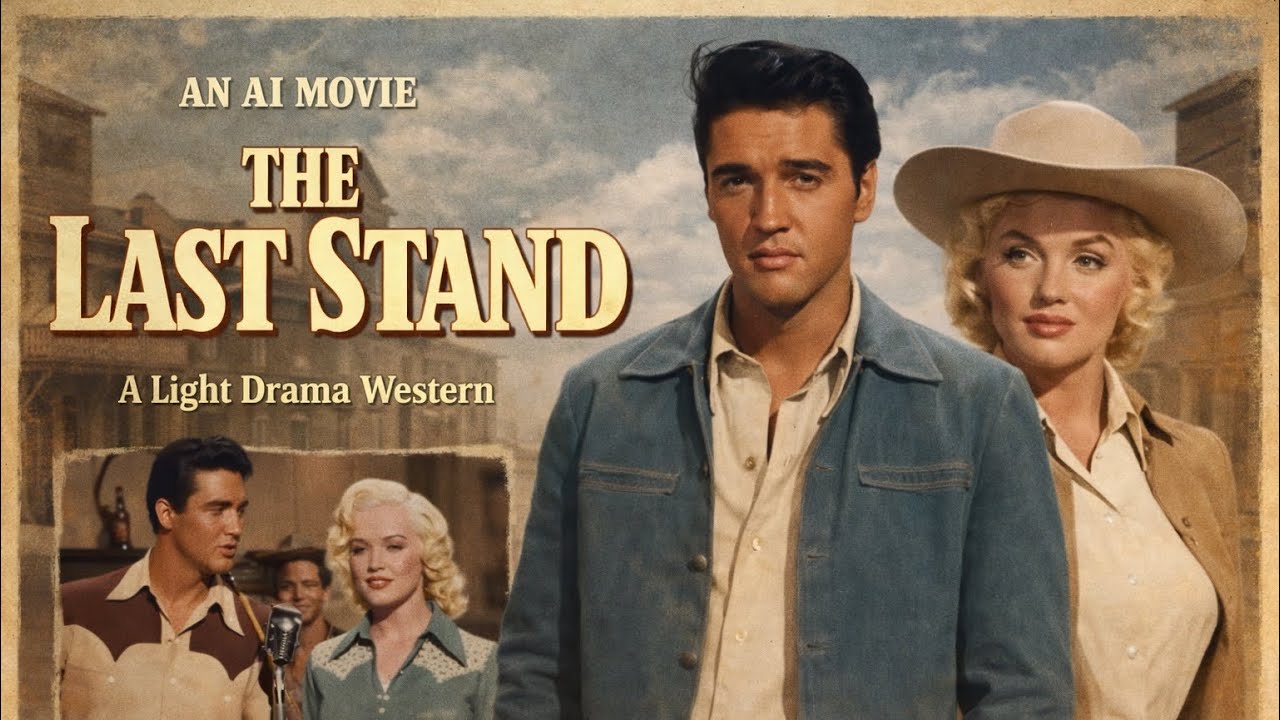 Elvis Presley and Marilyn Monroe in THE LAST STAND (1959) AI Concept Trailer 