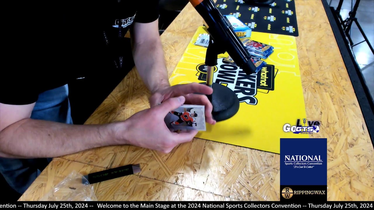 Ripping Wax LIVE at the 2024 National Sports Collectors Convention | Day 2