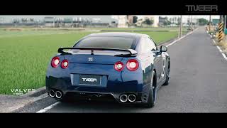 Nissan R35 Gtr With Tneer Exhaust Full System Catless