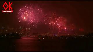 New Years 2020 Fireworks Show Mutlu Yıllar