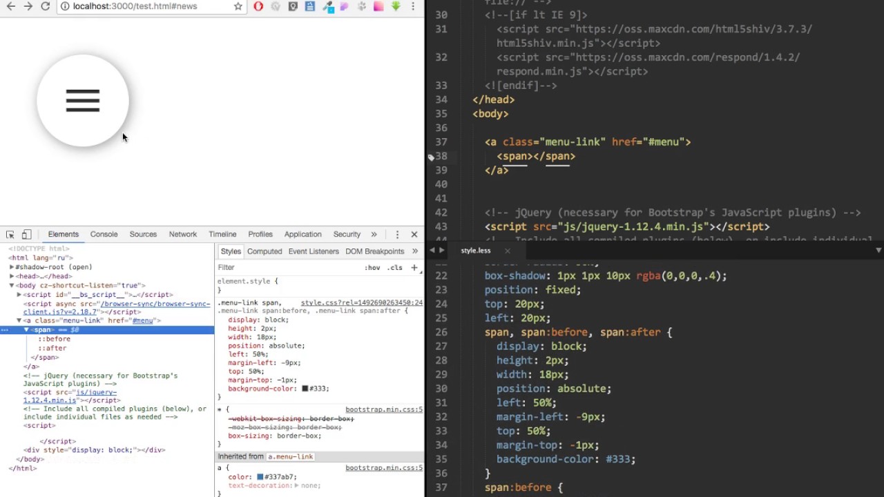 Спойлер на jquery