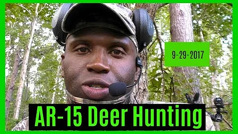 AR-15 Deer Hunt 9-29-2017 (No Harvest)