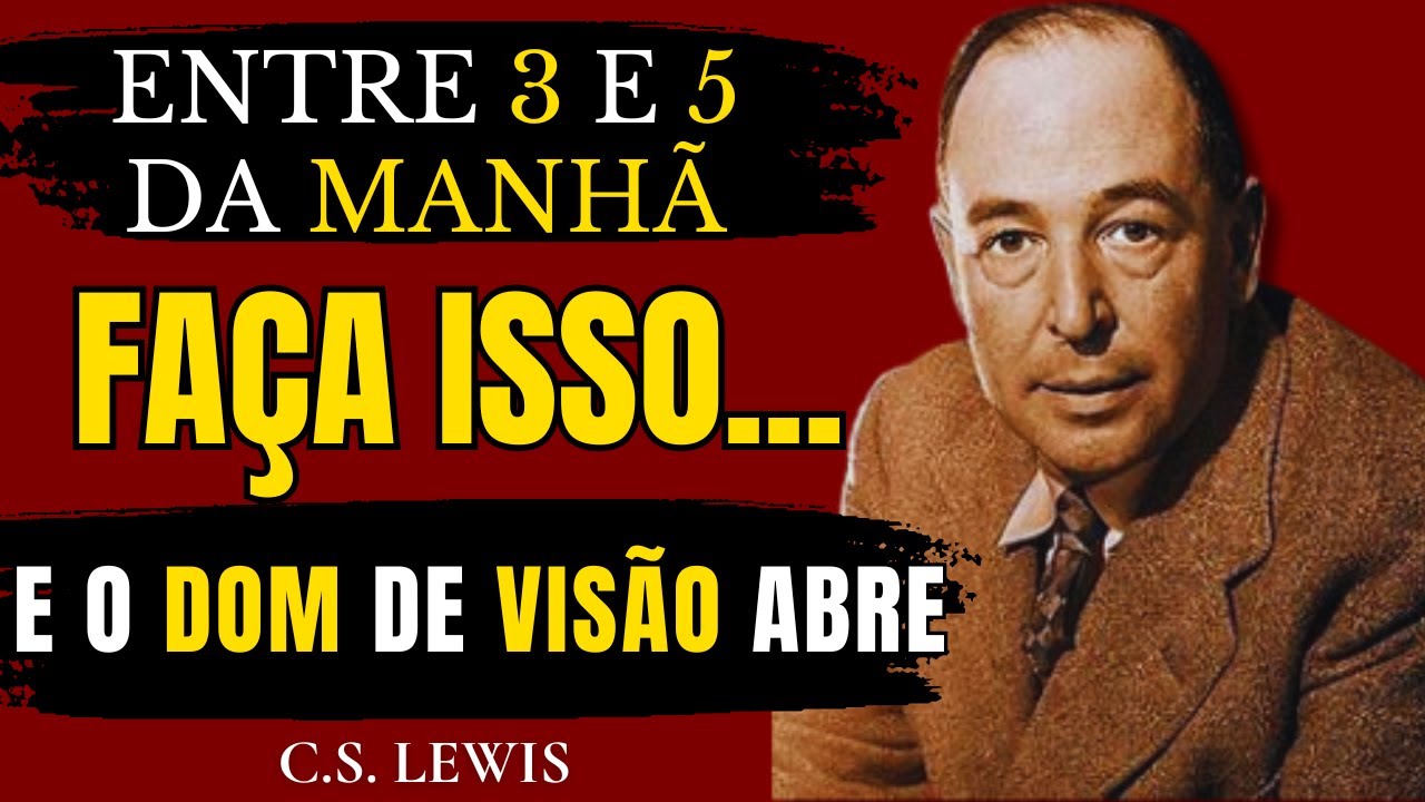 Se Acordar 3h ou 5h da Manhã Faça isso... E Seu DOM de VISÃO ABRE !