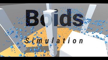 Boids simulation | Flocking simulation | Unity