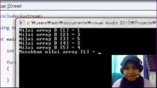 Array 1 dimensi pada pemrograman C++