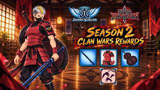 Ninja Zenshin - Season 2 Clan War Rewards - 1st Runner Up Clan Rewards  (  Jounin Gakure ) screenshot 4